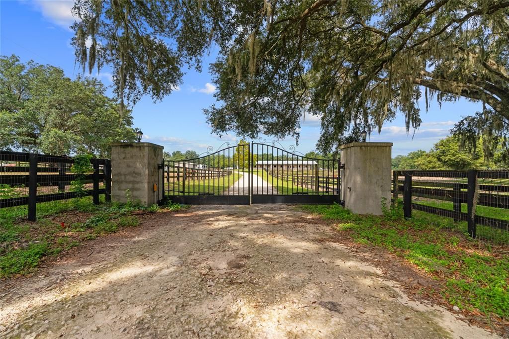 Entrance gate