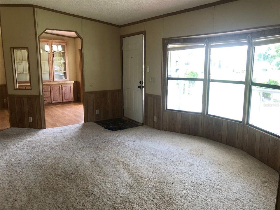 Formal Living Room & Front Door