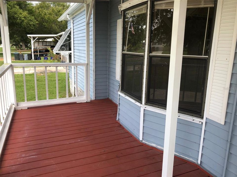 Front Porch East Side