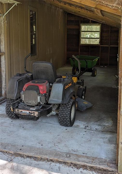 Right Bay in Large Shed