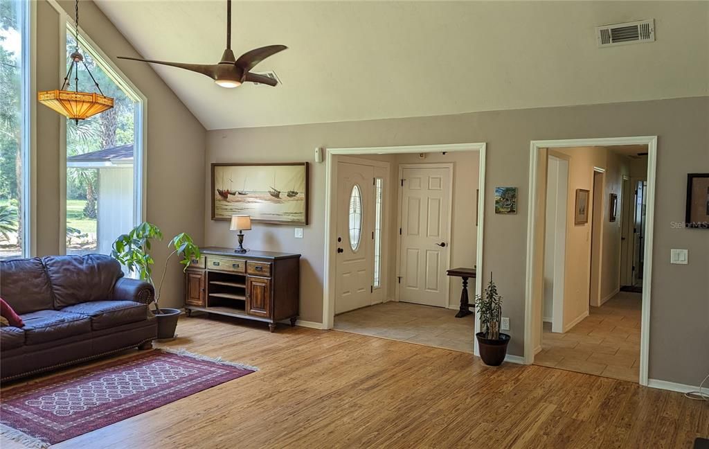 Foyer Entry to Living Area