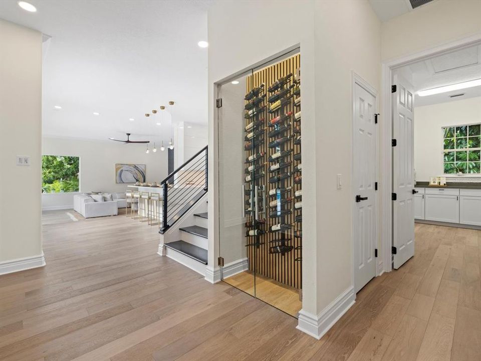 Air Conditioned 45 Bottle Wine Rack