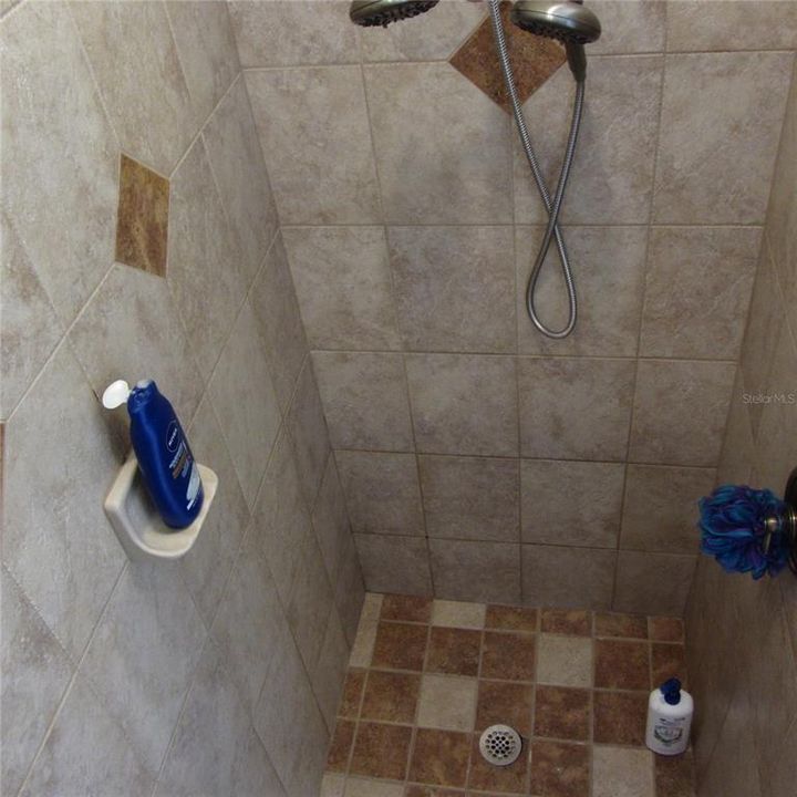 1st floor master bath separate shower