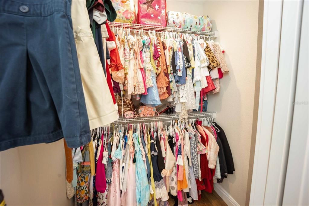 Guest Bedroom walk-in closet