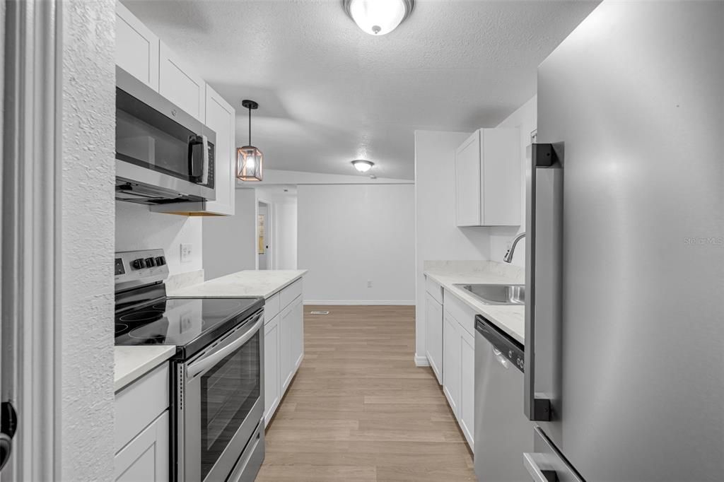 KITCHEN WITH PANTRY CLOSET