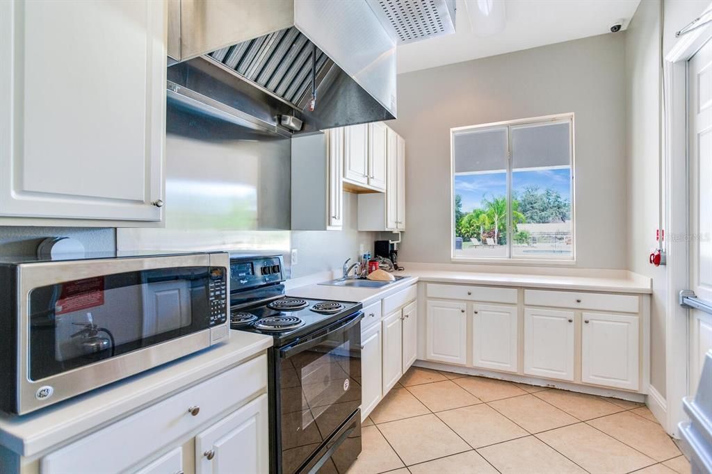 Clubhouse kitchen