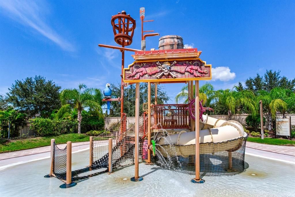 Community Pool with Kids water feature