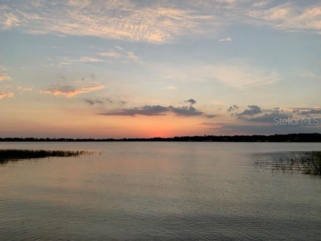 Lake Ola has the most amazing sunsets!