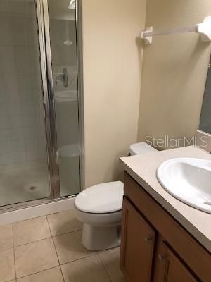 Master bathroom - stall shower