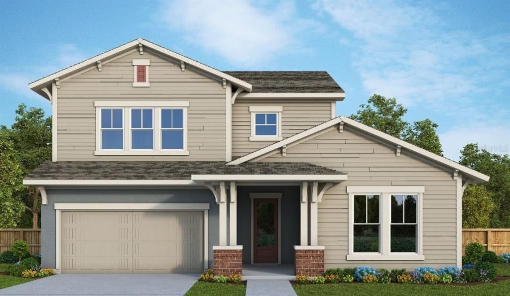 Front Exterior **Paint Colors May Vary