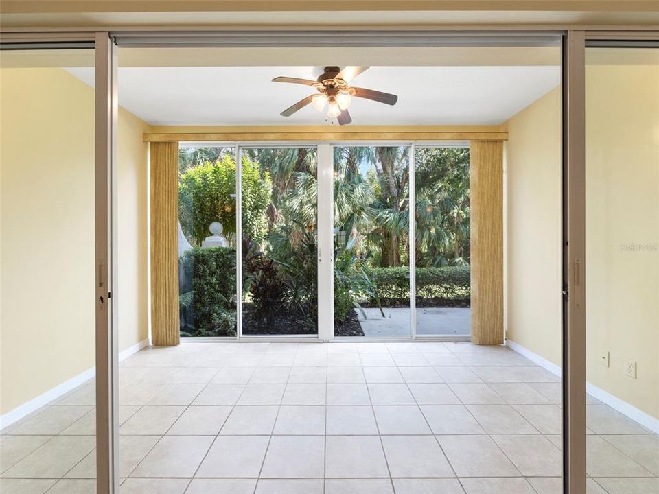 Large sunroom with exceptional view