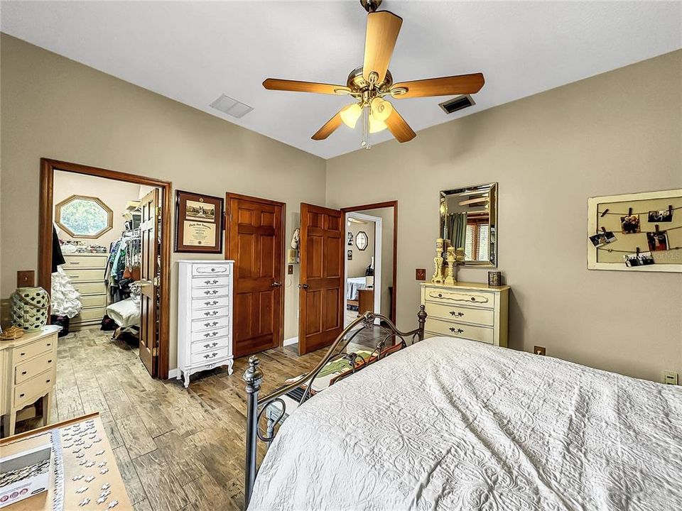 2nd Bedroom has a huge walk in closet with a window!