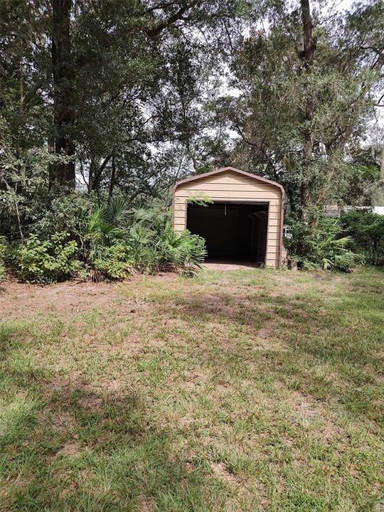 Boat Garage with 2 roll up doors