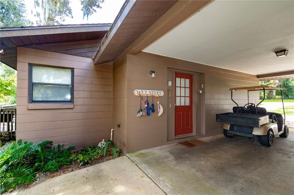 Breezeway Between Garage & House