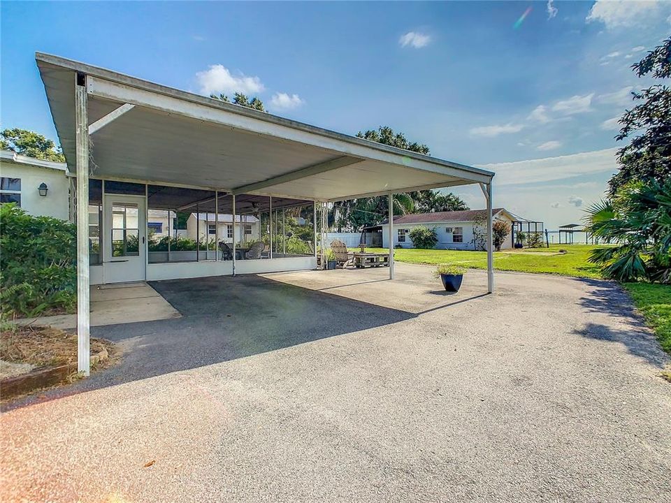 2 car carport plus this property offers plenty of additional parking.