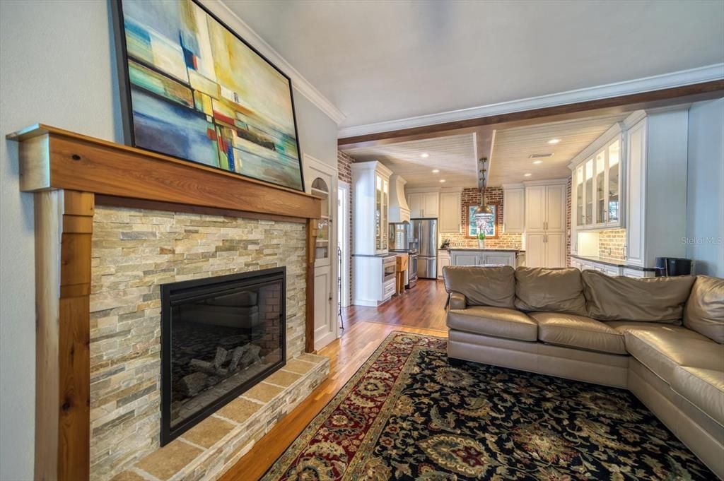 Family Room to Kitchen