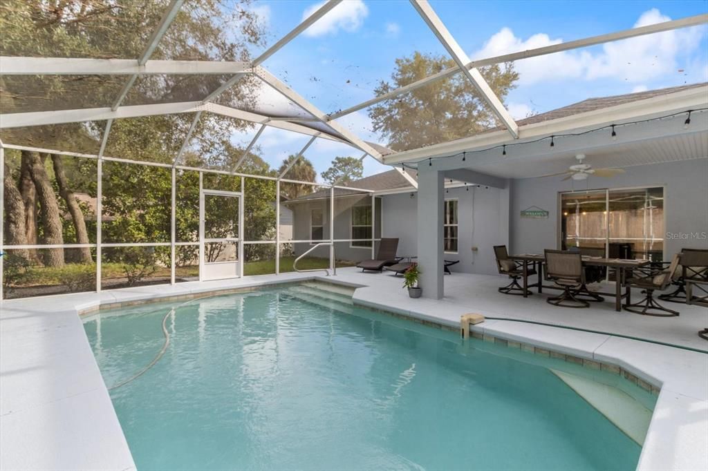 Covered Lanai & Screen Enclosed Pool w/ Salt System