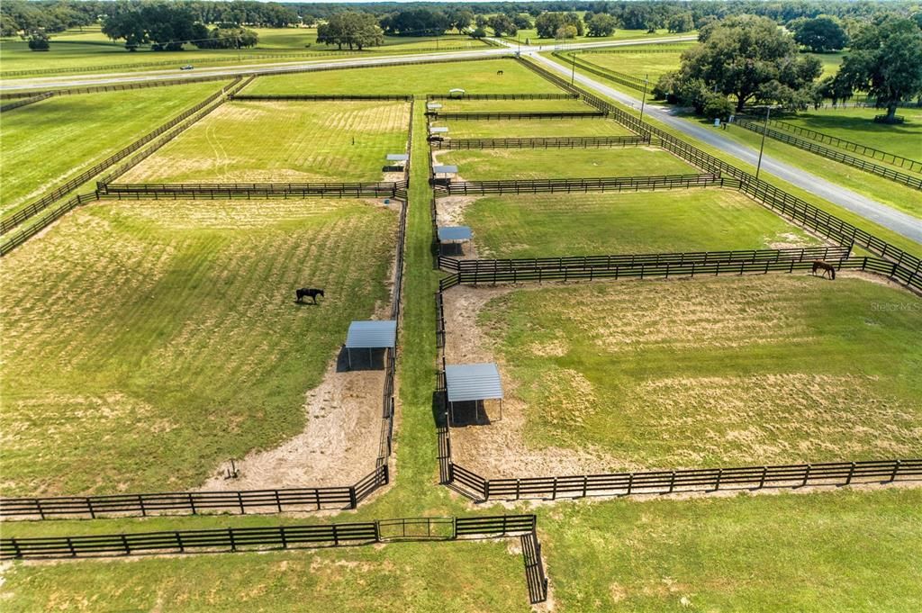 Various 1/2 Acre Paddocks & 1-3 Acre Paddocks, All With Automatic Waterers & Run Ins