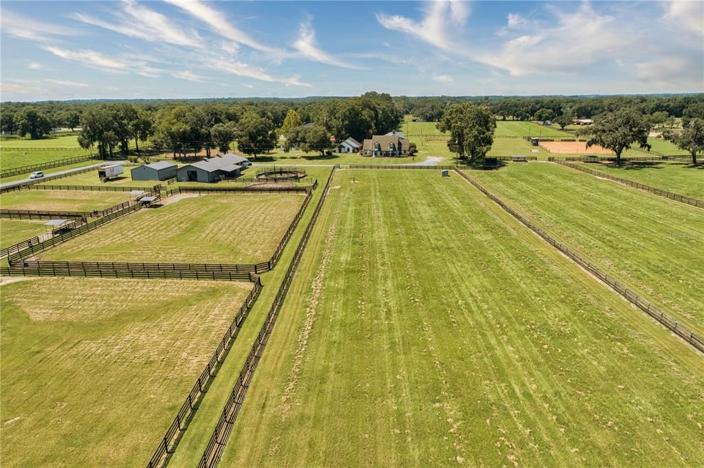 Various 1/2 Acre Paddocks & 1-3 Acre Paddocks, All With Automatic Waterers & Run Ins