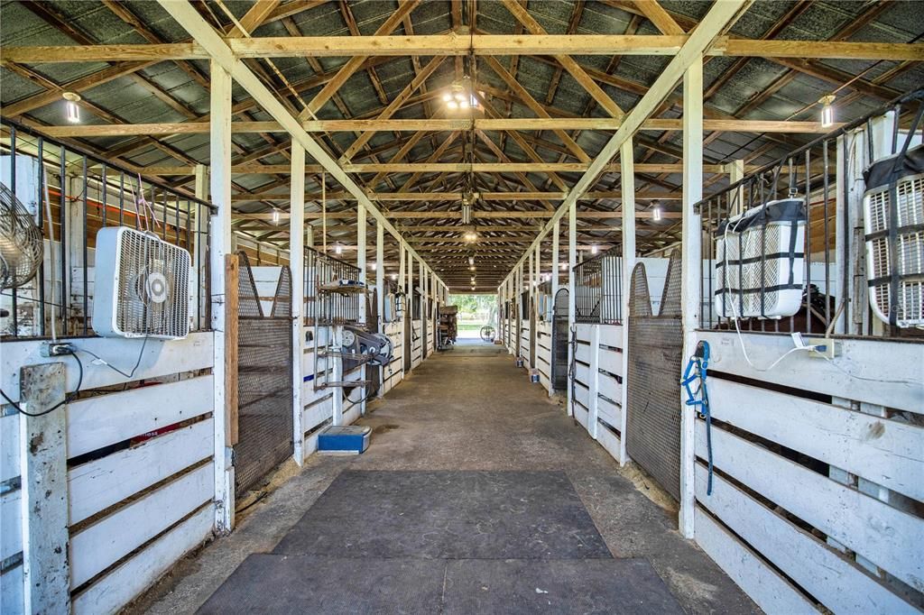 Interior Main Barn