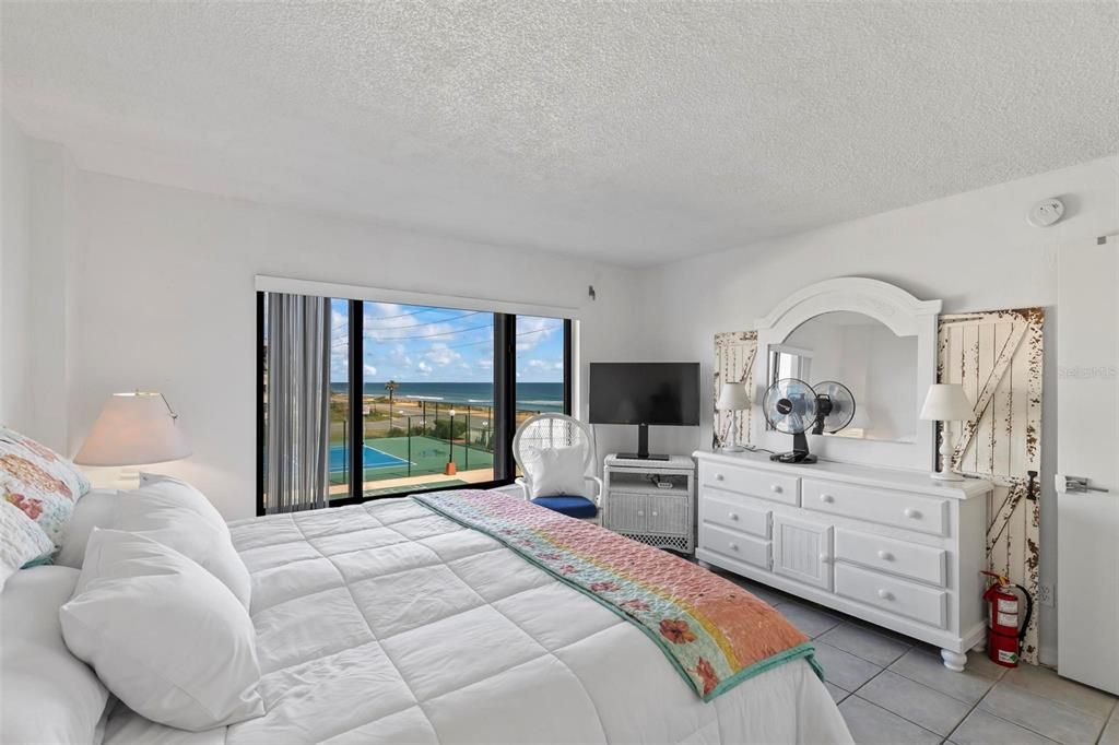 Bedroom with Ocean Views
