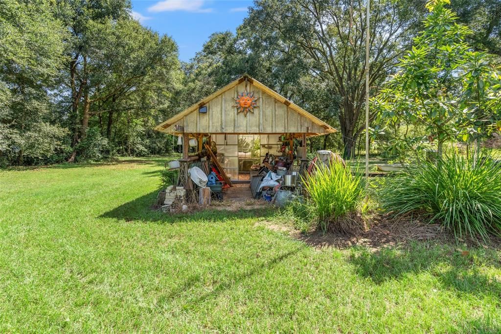 Greenhouse or "she shed"