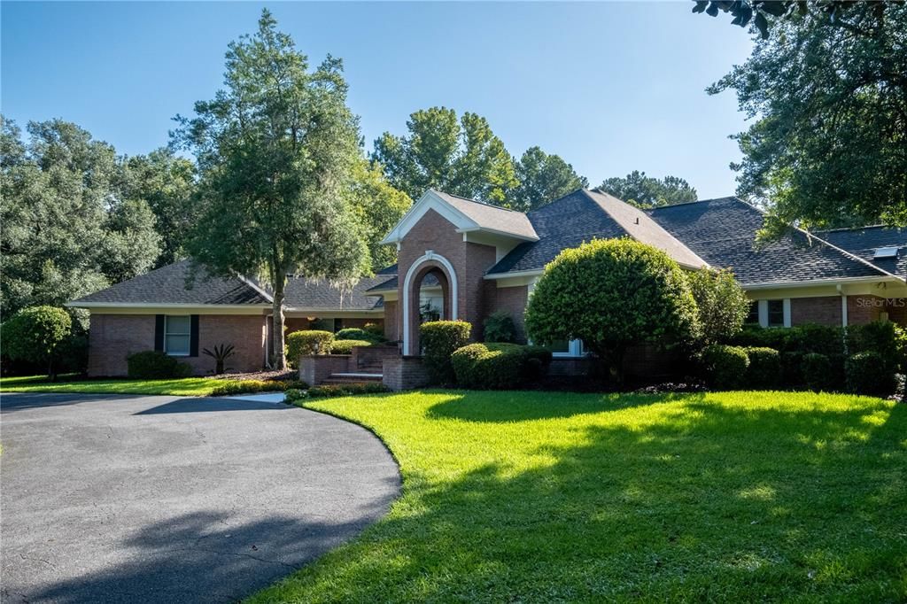 Mature Landscaping throughout front of Home