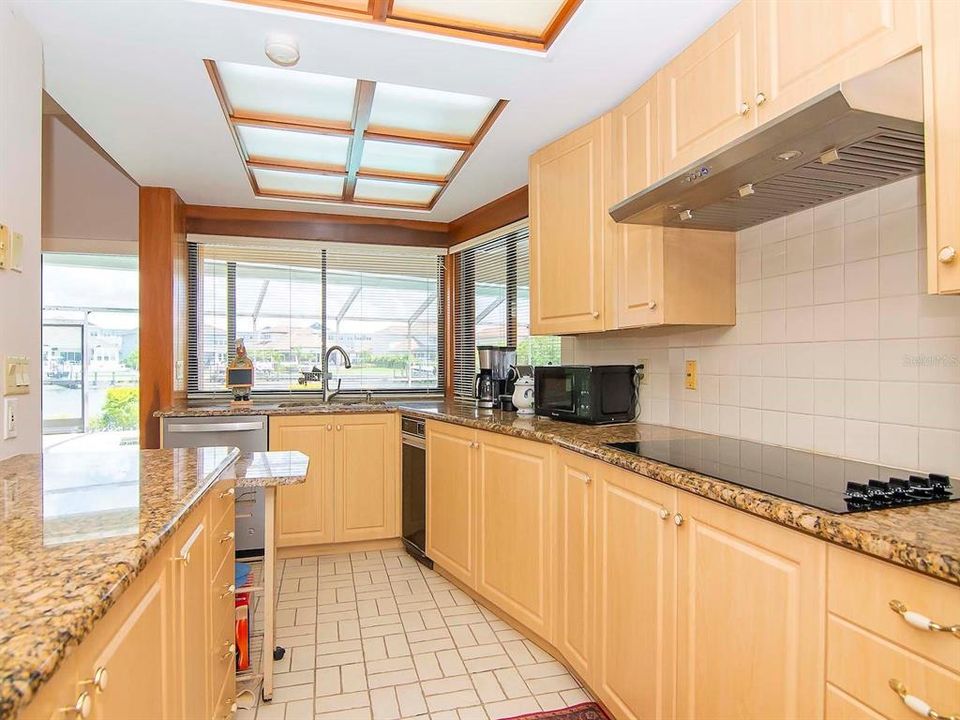 Kitchen with Built-in Cook Top