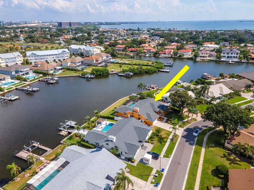 Aerial  looking toward Causeway Bridge