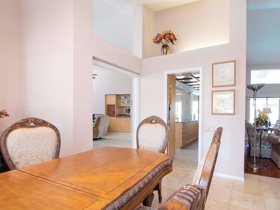 Dining Room with view of Kitchen and Living Room