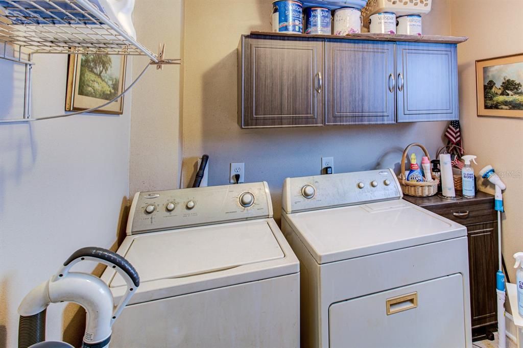 Laundry room.