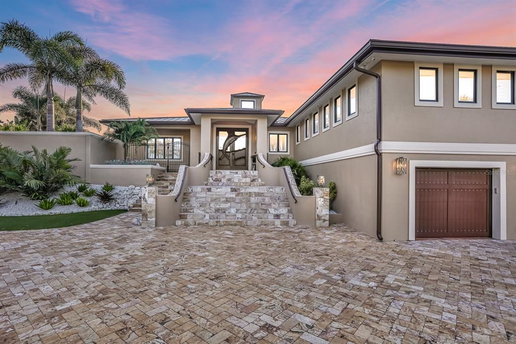 Gated Entrance Driveway