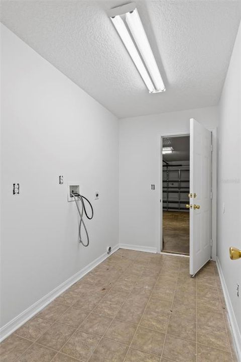 Laundry Room Leading to Garage