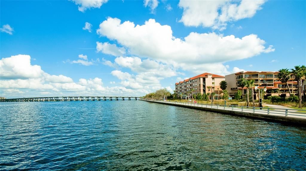 View East from Riverwalk