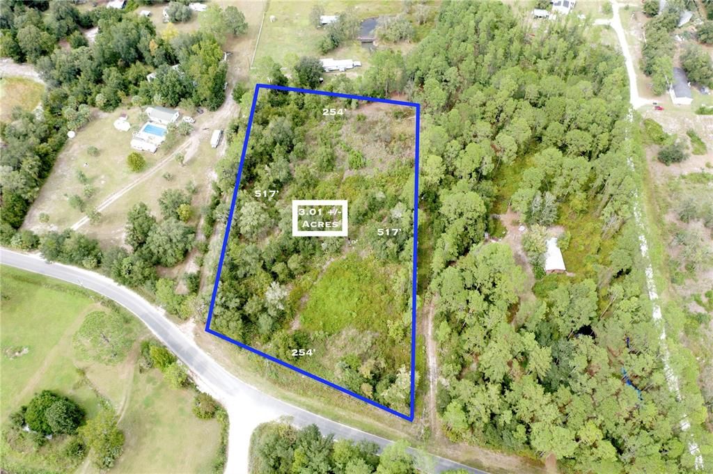 Recently Sold: $42,000 (3.01 acres)