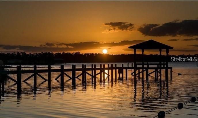 IOP dock to watch the sunset and boat ramp