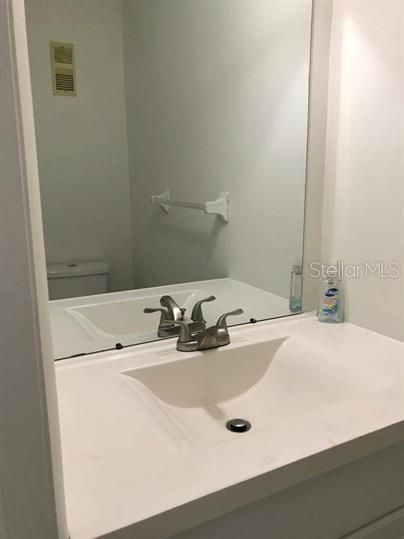 1/2 Bath located downstairs