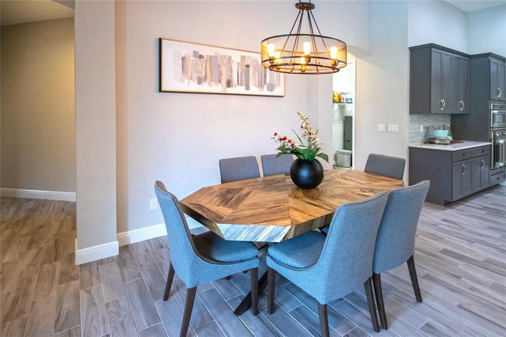 Dining Room with Open Access to Great Room &  Kitchen