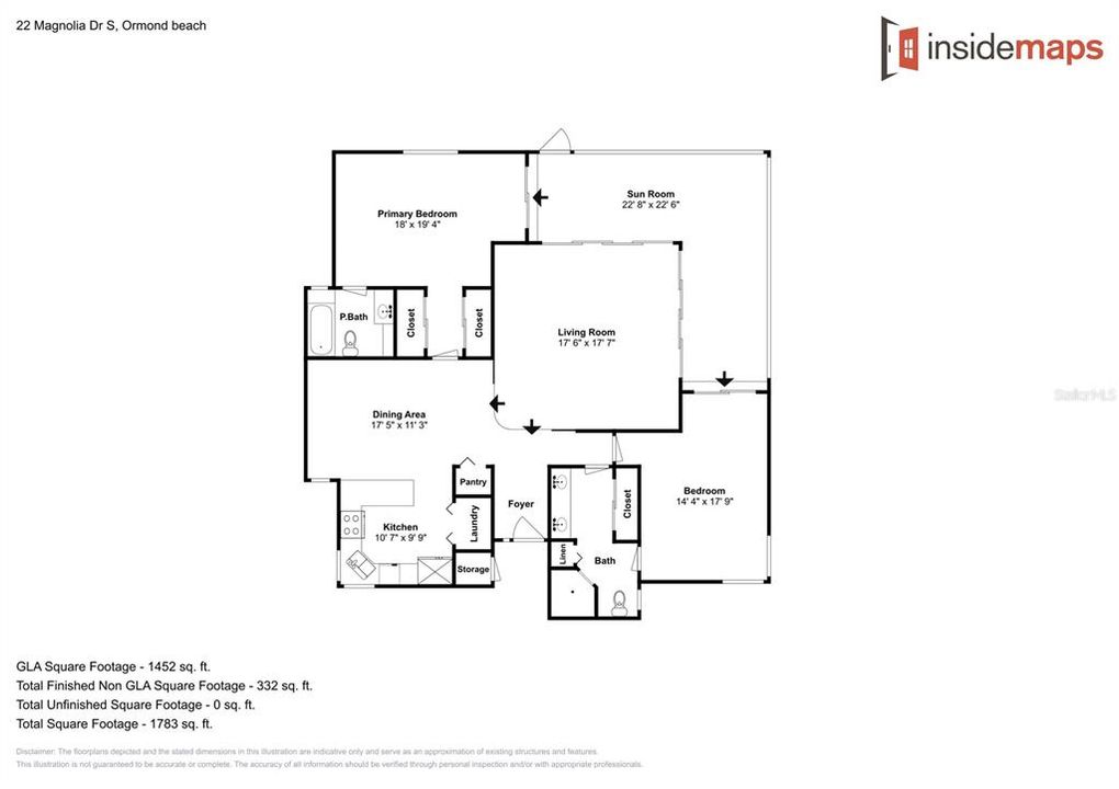 For Sale: $268,000 (2 beds, 2 baths, 1300 Square Feet)