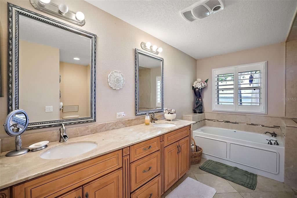 Master bathroom