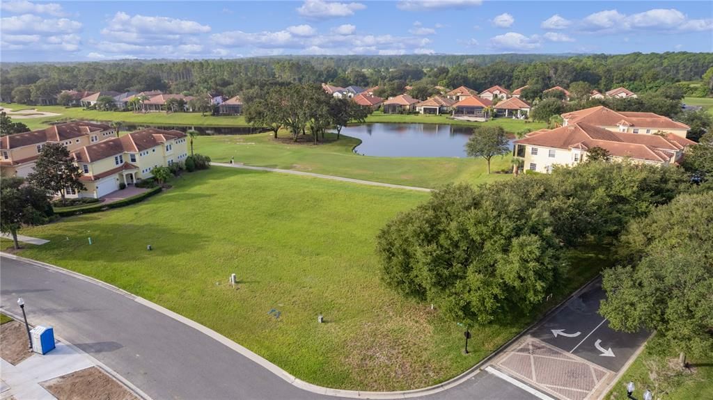 Corner Lot with Mature Oak Trees