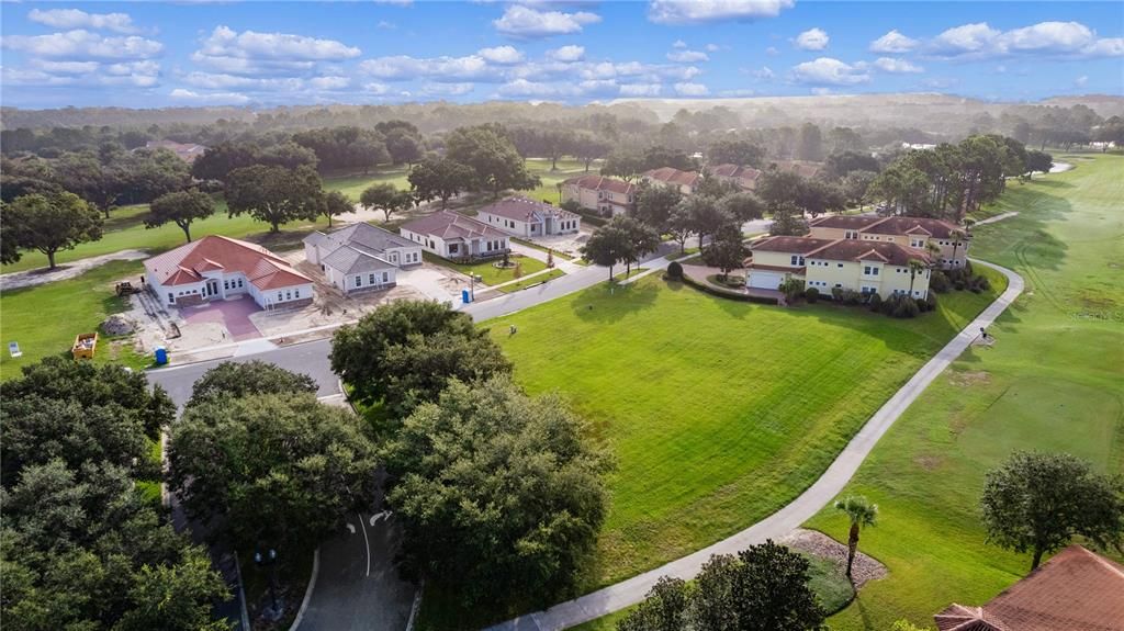 View from Lot Across from New Custom Homes