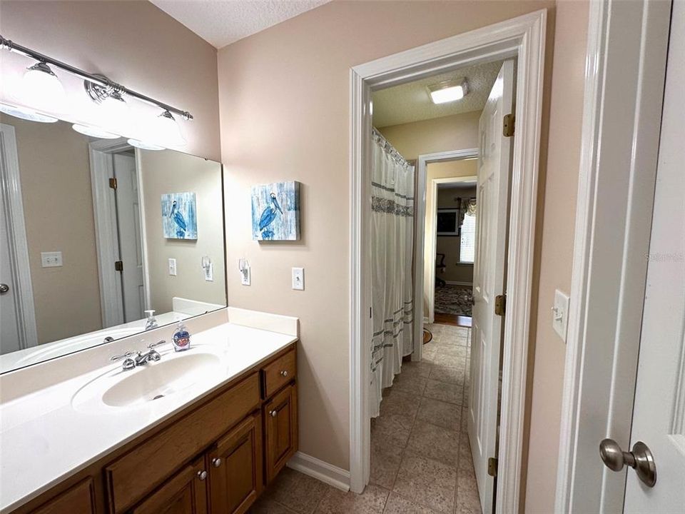 Vanity area 1 for Jack & Jill bathroom