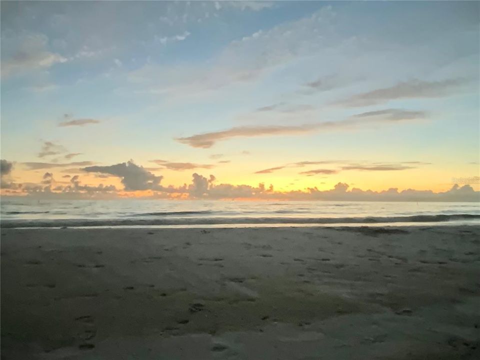 Sunset at the beach