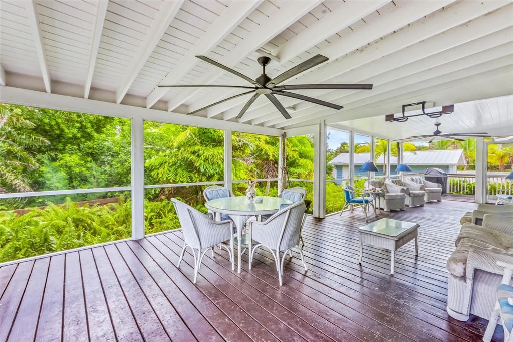 Guest House back porch