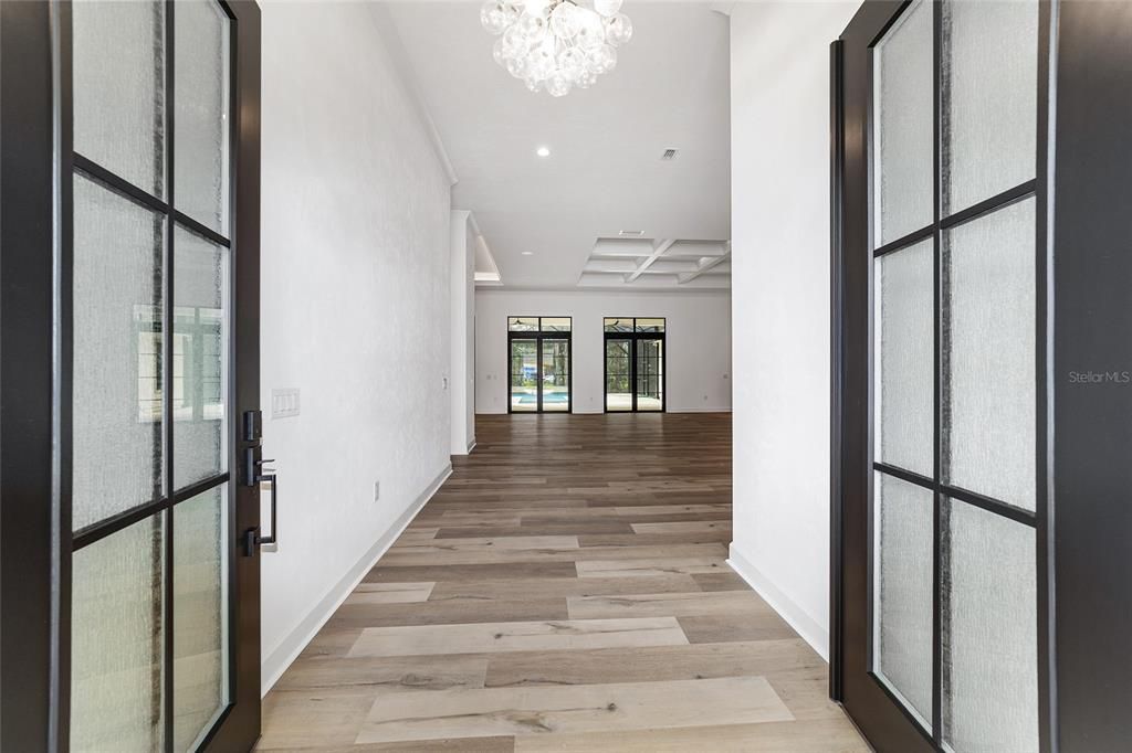 FOYER ENTRY THROUGH DOUBLE DOORS, NO VIRTUAL STAGING