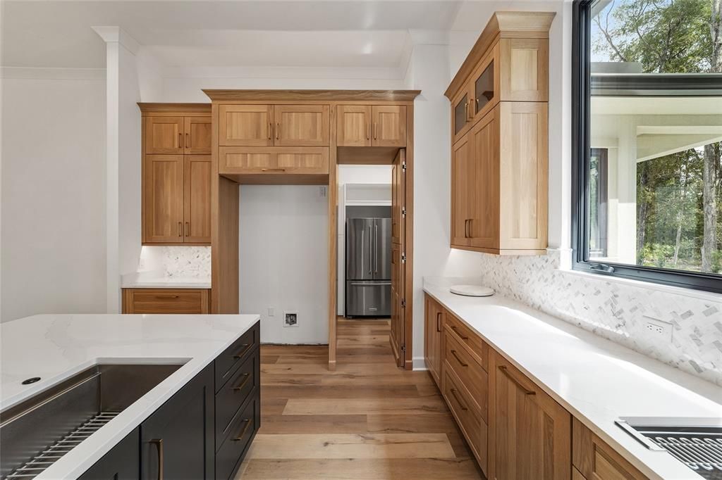 HIDDEN PANTRY BEHIND CUSTOM DOORS THAT WILL SURPRISE YOU