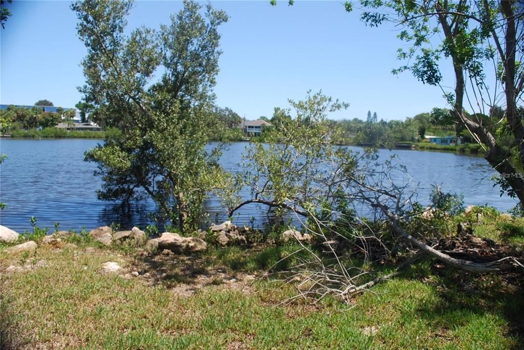 photo of the lakefront to property