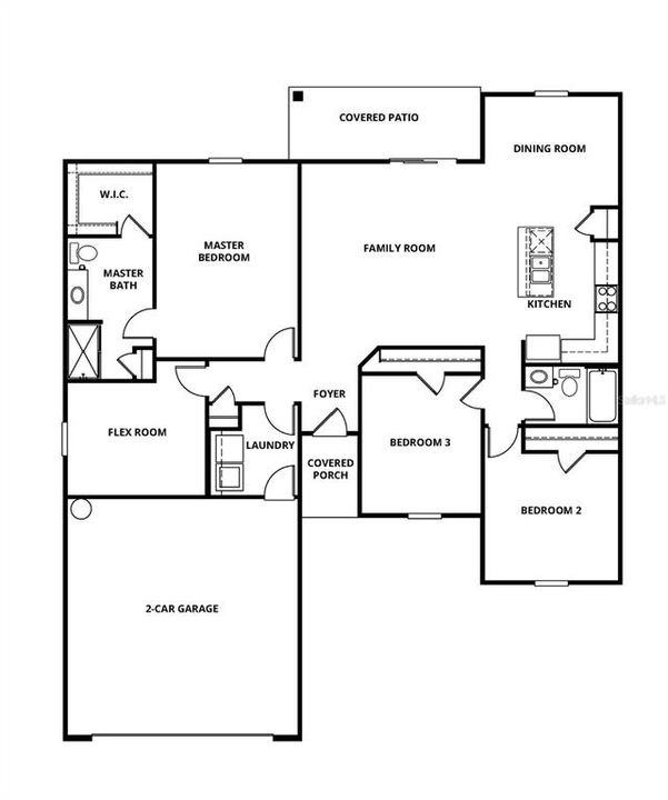 Active With Contract: $304,900 (3 beds, 2 baths, 1680 Square Feet)