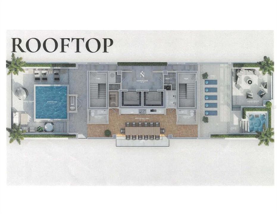 Rooftop amenities